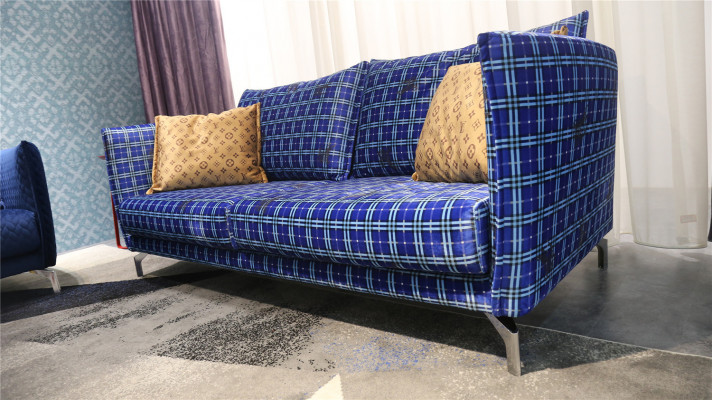 Design Podkładka Luxury Siedziba Sofa Kanapa Włókienniczy Sofa 2 miejsce do siedzenia Nowość