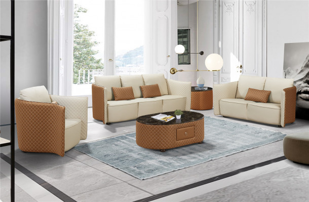 Zestaw sofowy 3+2+1 miejsce do siedzenia Zestaw Sofa Design Nowoczesna Podkładka Couches Couch