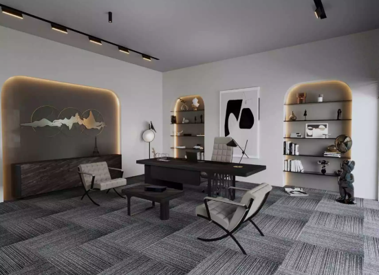 Luksusowy stolik kawowy do biura, designerskie meble Tabela Stoliki boczne Drewno Grey