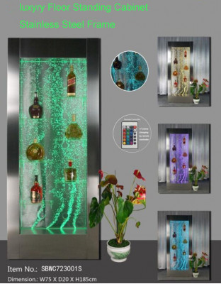 Led Ściana Bar Półka Kolumna Wodna Kolumny Wodne Dekoracja Półki Liczniki Projektant