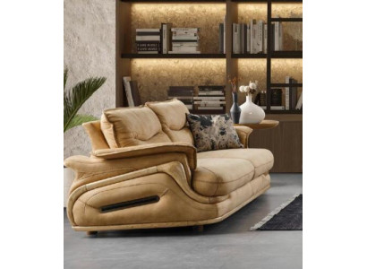 Sofa 3 miejsce do siedzenia Luksusowe Meble Salon Klasyczny Trzyosobowy Design Włoski