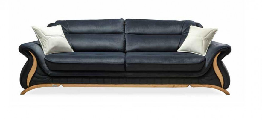 Sofa Kanapa Podkładka 3 miejsce siedzenia sztuczna skóra Sofy Kanapy Siedziba Obcios Design