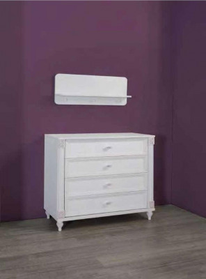 żłobek Modern Kredens z Szuflady Meble Solidne drewno Projektant Pokój Nowy