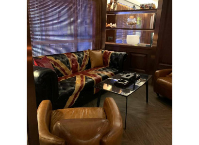 Jack Unia Chesterfield Podkładka Sofa Couch 3 Siedziba Skóra Style Luksusowa Podkładka Couch