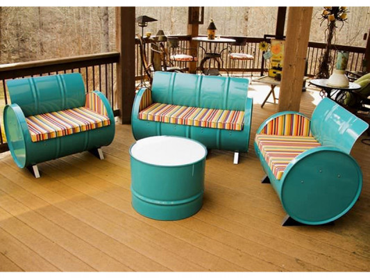 Zestaw Sofa Przemysłowa Nowoczesna Ławka Włókiennicza Ławka Restauracyjna Sofa Aluminiowa