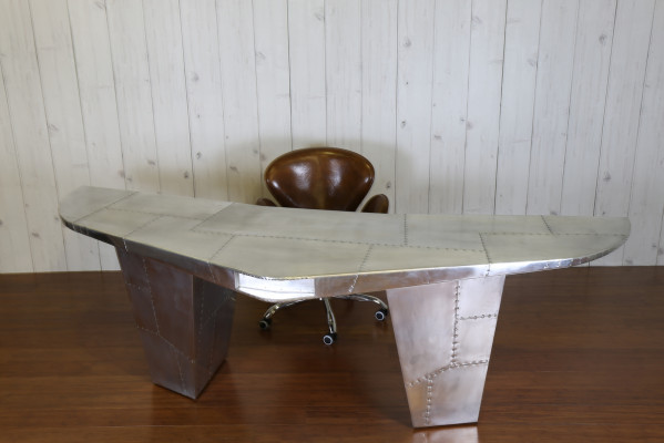Biurko komputerowe Tabela Biurko Alu stoły Aviator Study