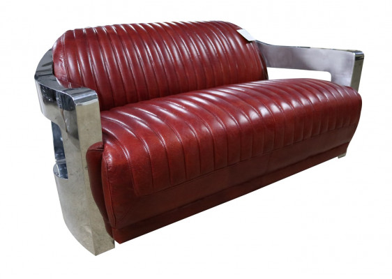 Design Club 2 miejsce do siedzenia sofa skórzana sofa trzyosobowa vintage Skóra dwumiejscowa kanapa