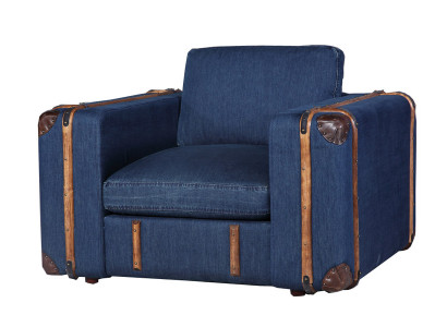 Design Fotel Walizka Włókienniczy Kanapa Podkładka Sofy Jednoosobowe do salonu Meble retro