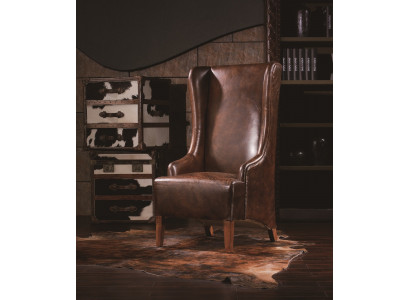Prawdziwa skóra RelaxFotel Vintage Cigar LeatherFotel Fotel Skóra EarsFotel Telewizja