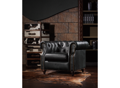 Chesterfield Fotel Vintage LoungeFotel Cocktail ClubFotel Sofa TV Nowość