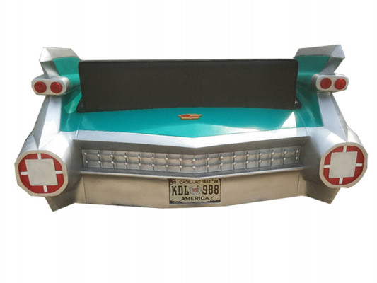 Cadillac Car Car Sofa Diner Sofa Kanapa Meble samochodowe Wyposażenie Dekoracyjne Modele Sof