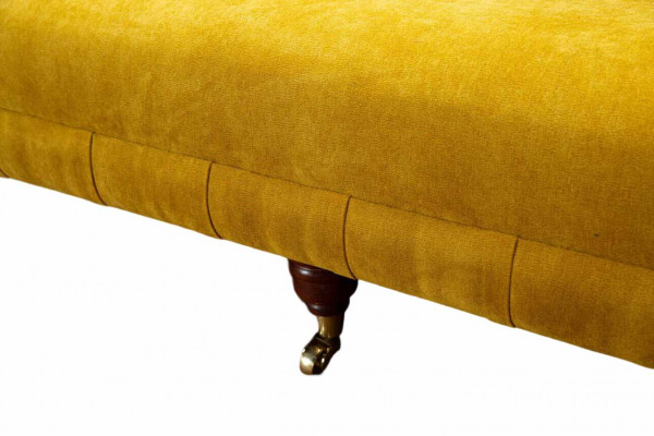 Design Chesterfield Chesterfield Włókienniczy Yellow 5 miejsce siedzące Podkładka Nowość