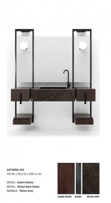 Braun Łazienka Umywalka Baterie Łazienka Meble Włochy Style Nowe
