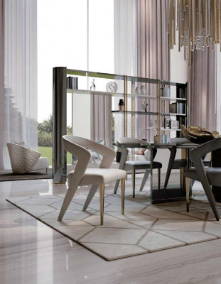 Tv Ściana Design Bizzotto Półki do Salonu Gablota Szafa Meble Design Jednostka ścienna