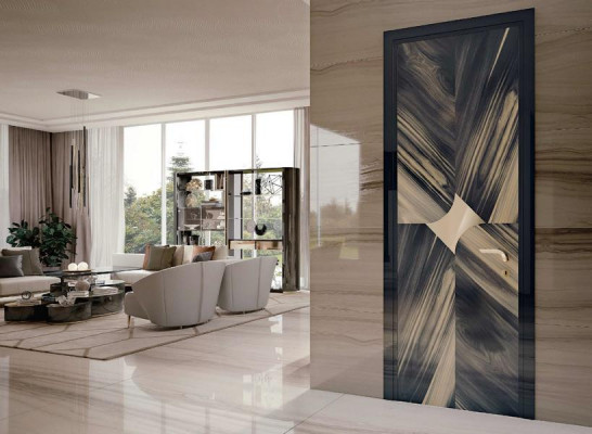 Tv Ściana Design Bizzotto Półki do Salonu Gablota Szafa Meble Design Jednostka ścienna