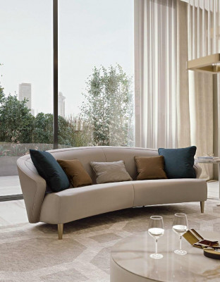 Designerska Sofa Trzyosobowa Kanapa Meble Włoskie Meble Sofy New Bizzotto