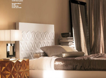bed Design Meble Meble 3 szt. Sypialnia Zestaw Łóżko z 2 stolikami nocnymi