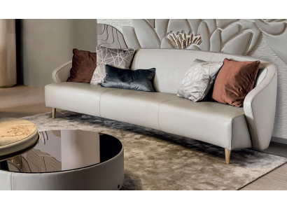 Żywy krajobraz Meble Sofa Salon Design Bizzotto Trzyosobowa Włoska Nowość
