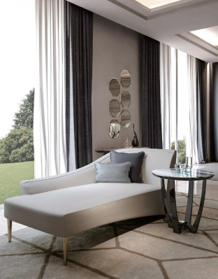 Lounge Meble Sofa Leżak Relaks Włoskie Meble z Bizzotto Szezlong Nowość
