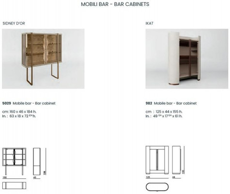 Salon Szafka Barowa Meble Szafka Drewno Szkło Szafa Meble Luksusowy Design Nowość
