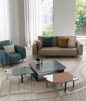 Designerska Sofa Dwuosobowa Kanapa Meble Włoskie Sofy Meble New Bizzotto