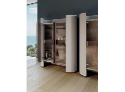 Szafka barowa Meble Szafka Salonowa Solidne drewno Szafa Meble Luxury Design Nowość