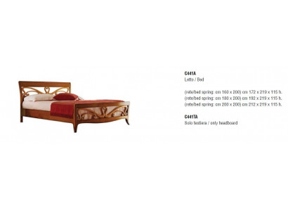 Bizzotto Podwójne łóżko Meble Łóżko Design Sypialnia Italian Meble bed Nowość