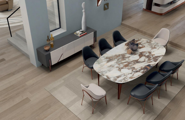 Kredens Włoskie Meble do Salonu Solidne drewno Szafa Luxury Design Nowość