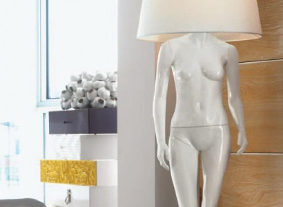 Lampa podłogowa do salonu Lampa lampy stojące XXL design Lampa rzeźba figurowa nowość