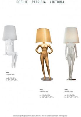 Luksusowa lampa podłogowa stojąca lampa stojąca kobieta lampy lampa meble nowość