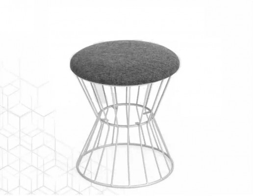 Podnóżek Stołek Cube Luxury Meble Design Style Lounge Club Materiał
