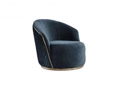 Luksusowa Podkładka Fotel Relaks Lounge Club Meble Design Fotel Blue Nowość