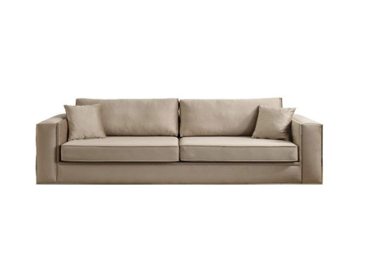 Design Meble Nowoczesna Sofa 3 miejsce do siedzenia Salon Luksusowe Sofy Beżowe 235cm