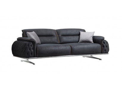 Idealnie miękka 3-miejscowa sofa do siedzenia do salonu Włókiennicze Meble tapicerowane nowe luksusowe