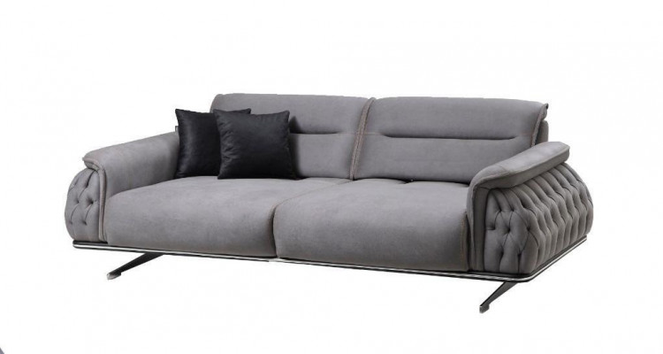 Designerska miękka sofa 3 miejsce do siedzenia do salonu Włókiennicze Meble tapicerowane nowe luksusowe