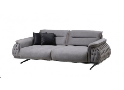 Designerska miękka sofa 3 miejsce do siedzenia do salonu Włókiennicze Meble tapicerowane nowe luksusowe