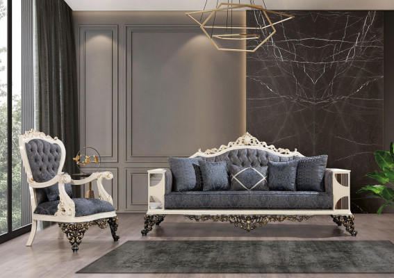 Zestaw sofowy Zestaw sofowy 3+1 osobowy designerskie sofy Podkładka kanapy Sofa klasyczna Relaks nowa