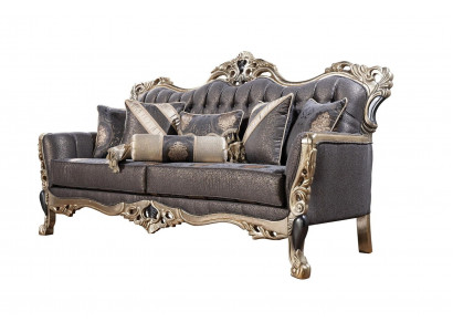 Luksusowa Sofa 3-miejsce siedzące Stof Salonowy Klasyczny Design Sofy Podkładka Kanapy Nowa