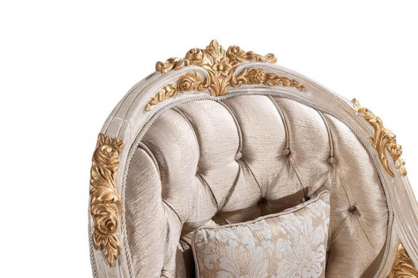 Fotel Couch Podkładka Siedziba Designer Włókienniczy 1 miejsce siedzące Couches Podkładka Chesterfield