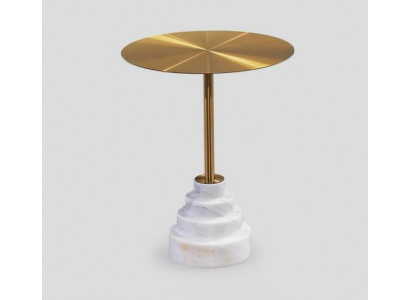 Nowoczesny stolik kawowy Luxury Metal Table Side stoły Salon Okrągły nowość