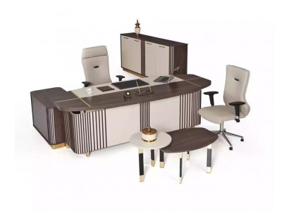 Nowoczesne meble do gabinetu meble biurowe designerskie meble biurowe 3 sztuki