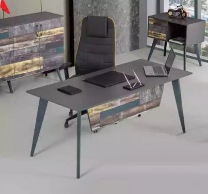 Zestaw do nauki Kompletne meble biurowe Biurko Szafka biurowa Luxury