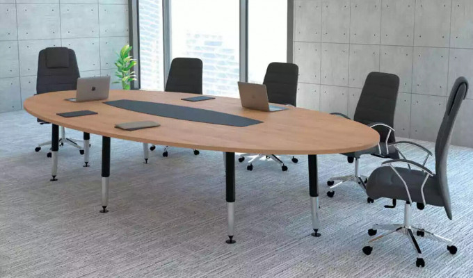 Stół konferencyjny Projektant Biura Work Pokój 220x110 Meble Tabela Modern