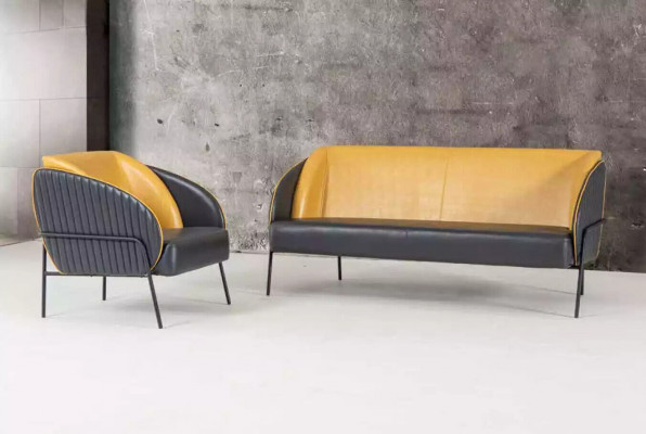 Nowoczesny luksusowy zestaw wypoczynkowy dwumiejscowy Fotel Study Design Meble 2+1