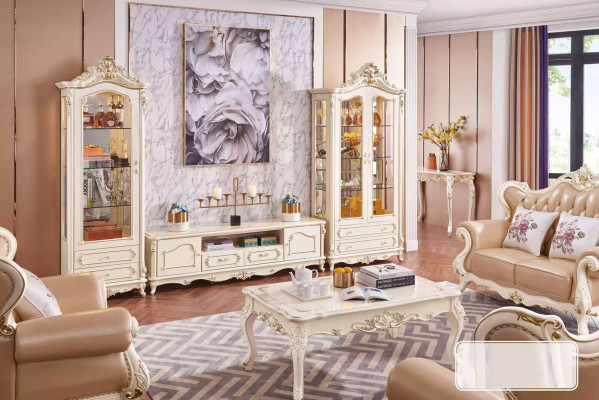 stolik kawowy w salonie chic design chic meble nowy luksus