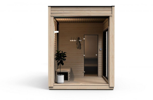 Sauna Drewno Sauna sucha Woodpro Sauna ogrodowa drewniana Sauna zewnętrzna Domek