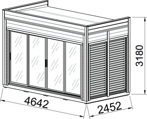 Sauna Drewno Sauna sucha Woodpro Sauna ogrodowa drewniana Sauna zewnętrzna Domek