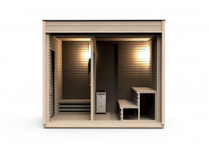 Sauna Drewno sauna sucha ogrodowa sauna drewniana sauna zewnętrzna sauna ogrodowa