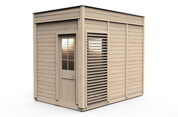 Sauna Drewno sauna sucha ogrodowa sauna drewniana sauna zewnętrzna sauna ogrodowa