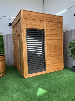 Sauna Drewno Ogród Sauna Drewniana Sauny Zewnętrzne Sauna Sucha Domek